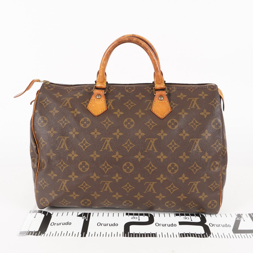 Authentic Louis Vuitton Monogram Speedy 35 Handbag vintage M41524 06E386050002