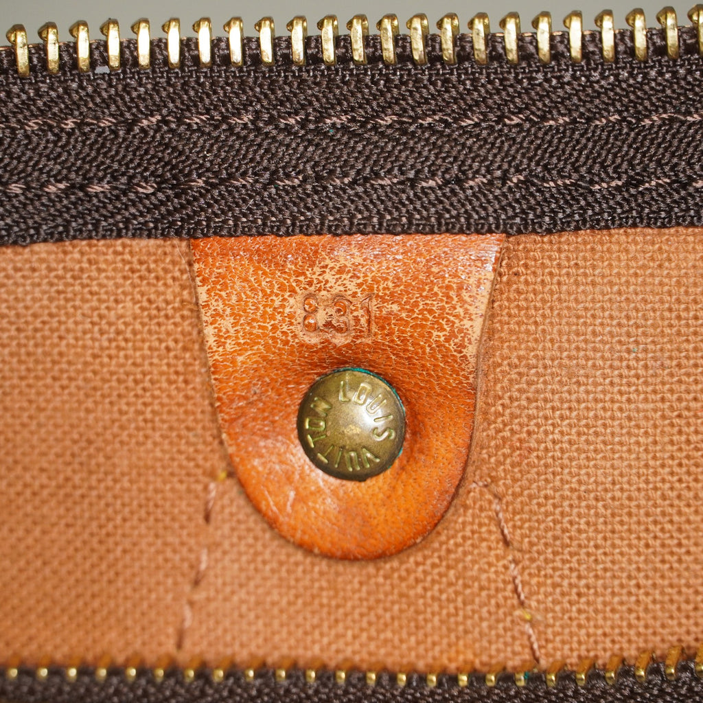 Authentic Louis Vuitton Monogram Speedy 35 M41524 Handbag vintage 06E244150026
