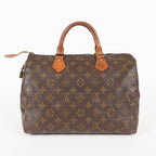 Authentic Louis Vuitton Monogram Speedy 30 Handbag vintage M41526 06E325720010