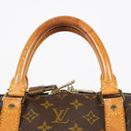 Louis Vuitton Keepall 55 Monogram Canvas Brown Duffle Bag M41424 08E073630002