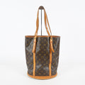 Louis Vuitton Monogram Bucket GM Shoulder Tote Bag Brown M42236 07E191760017