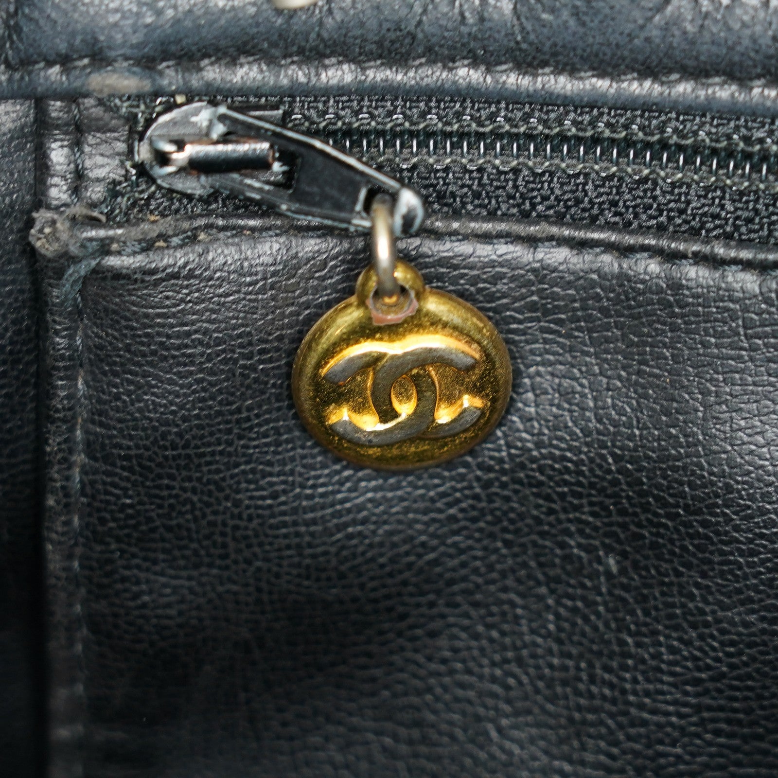 CHANEL vintage CC CC Mark Double Chain Bag Big Coco Shoulder Bag 03E565280011