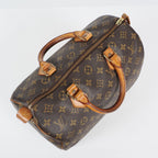 Authentic Louis Vuitton Monogram Speedy 30 M41526 Handbag vintage 04A196234807