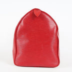 Louis Vuitton Speedy 40 M42987 Epi Leather Red Used Handbag 02E024576025