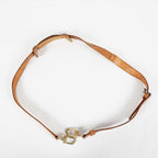 Louis Vuitton Vachetta Leather Adjustable Shoulder Strap Tan Gold Used XY265