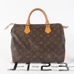 LOUIS VUITTON Speedy 30 Monogram Handbag Mini Boston M41526 02E066710018