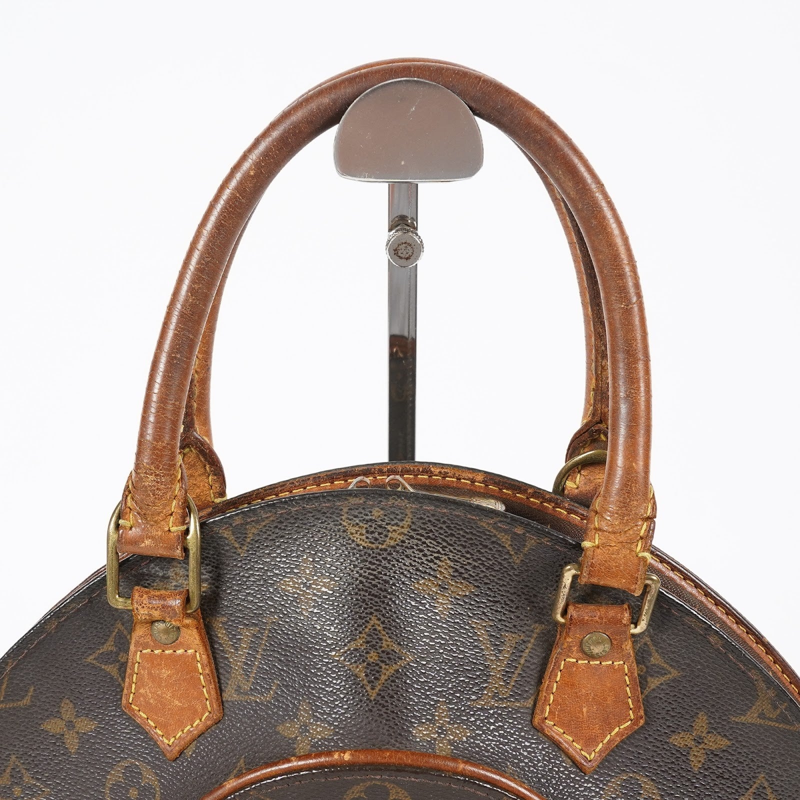 Louis Vuitton Ellipse PM Monogram Canvas Hand Bag Brown M51127 08E222970010