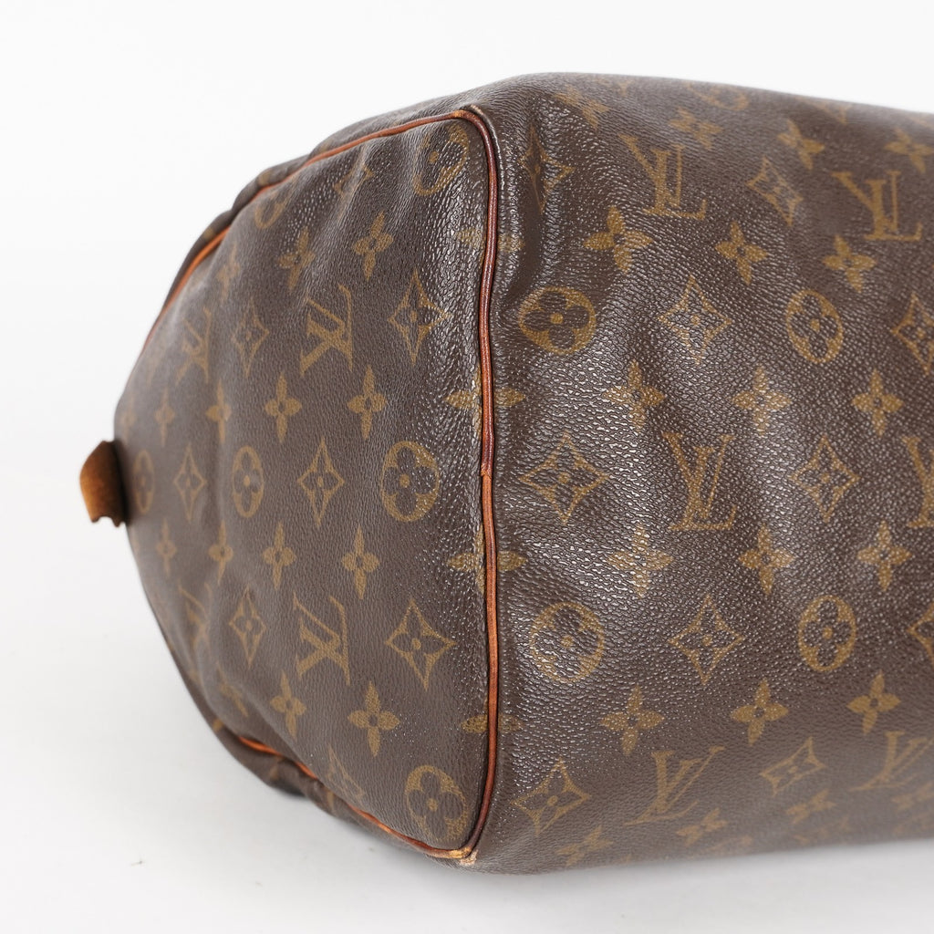 Authentic Louis Vuitton Monogram Speedy 35 Handbag vintage M41524 06E435060012