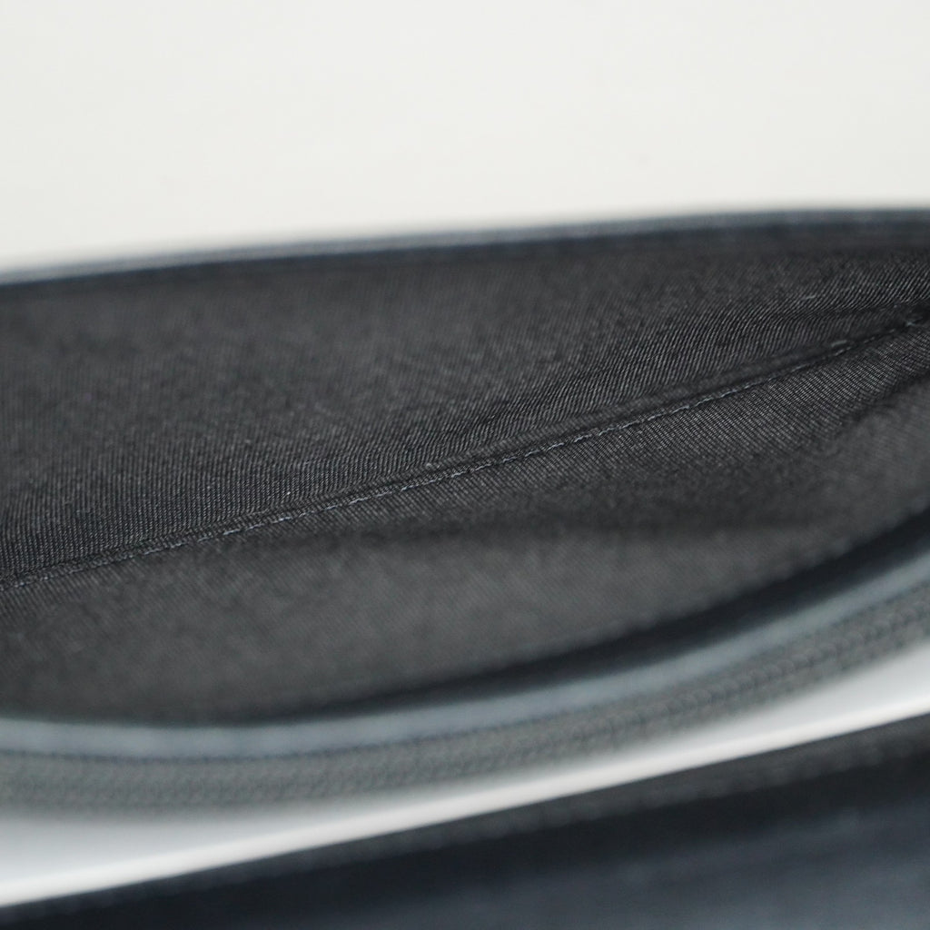 Chanel Caviar Skin Long Bifold Wallet Black Leather Used with Box 05E412310016