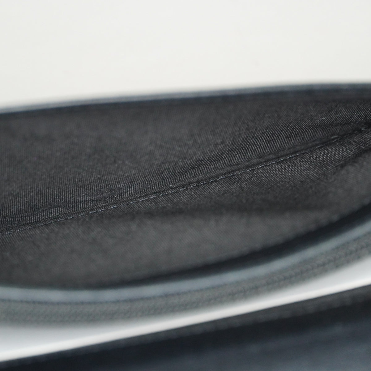 Chanel Caviar Skin Long Bifold Wallet Black Leather Used with Box 05E412310016