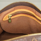 Louis Vuitton Monogram Speedy Handbag Brown Canvas Used M41528 08E2711110007