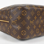 Louis Vuitton Deauville M47270 Monogram Canvas Brown Handbag Used 08M312605917