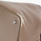 Hermes Picotin Lock MM Taurillon Clemence Leather Bag Gray Used 07E2223980025