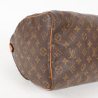 Authentic Louis Vuitton Monogram Speedy 35 Handbag vintage M41524 06E386050002