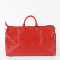LOUIS VUITTON Epi Speedy 40 Boston Bag Handbag M42987 RED USED 02E024576025