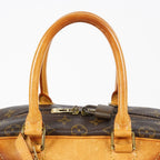 Louis Vuitton Deauville M47270 Monogram Canvas Brown Handbag Used 07E222640027