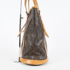 Louis Vuitton Bucket GM M42236 Monogram Canvas Brown Tote Bag Used 08E182310010