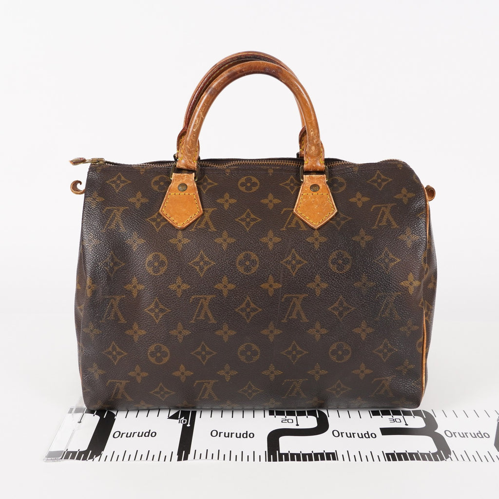 Authentic Louis Vuitton Monogram Speedy 30 Handbag vintage M41526 05E134180016