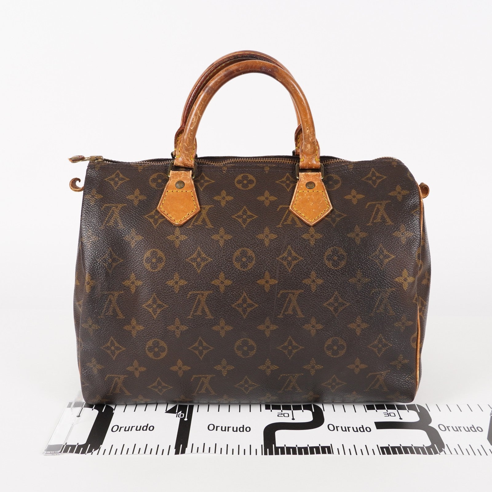 Authentic Louis Vuitton Monogram Speedy 30 Handbag vintage M41526 05E134180016