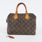 Authentic Louis Vuitton Monogram Speedy 25 M41528 Handbag vintage 04A306234807