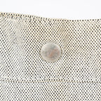 Auth Hermes Fourre-Tout MM Gray Canvas Tote Hand Bag Vintage Used 07E27825005