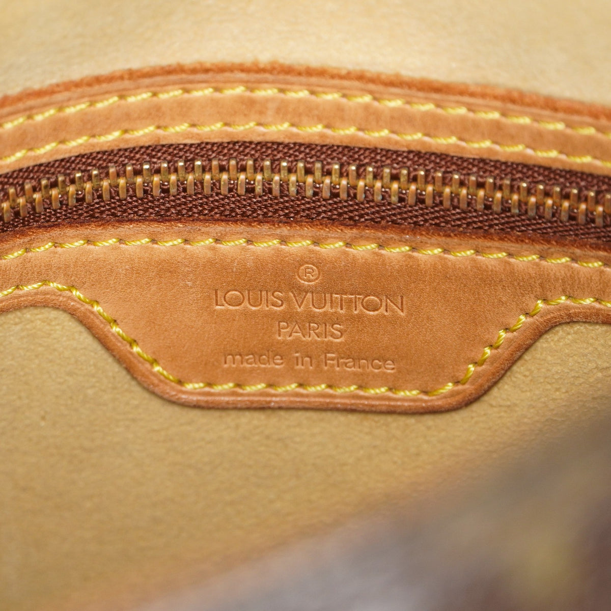 Louis Vuitton Looping GM M51145 Monogram Canvas Brown Shoulder Bag 09E183410010