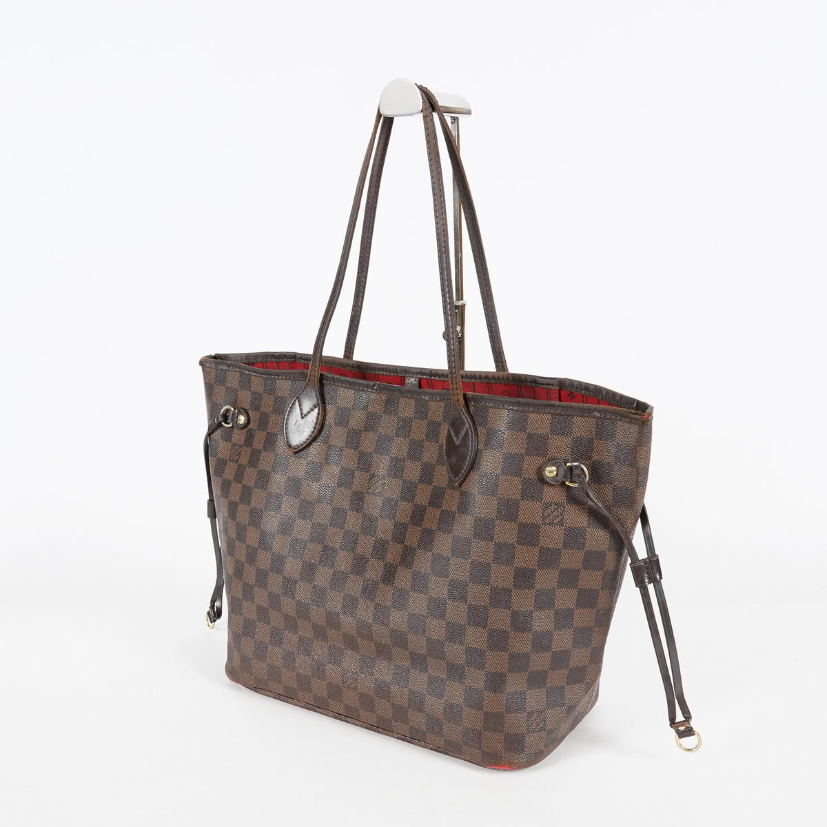 Louis Vuitton Neverfull MM Damier Ebene Tote Bag N51105 08A114633223