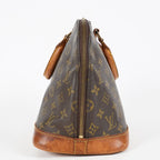 Louis Vuitton Alma PM Monogram Canvas Brown Handbag M51130 Vtg Used 08A242860003