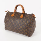 Authentic Louis Vuitton Monogram Speedy 35 Handbag vintage M41524 05E326050016