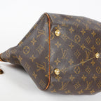 Louis Vuitton Monogram Tivoli M40143 Used Brown Canvas Handbag Tote 08E114510002