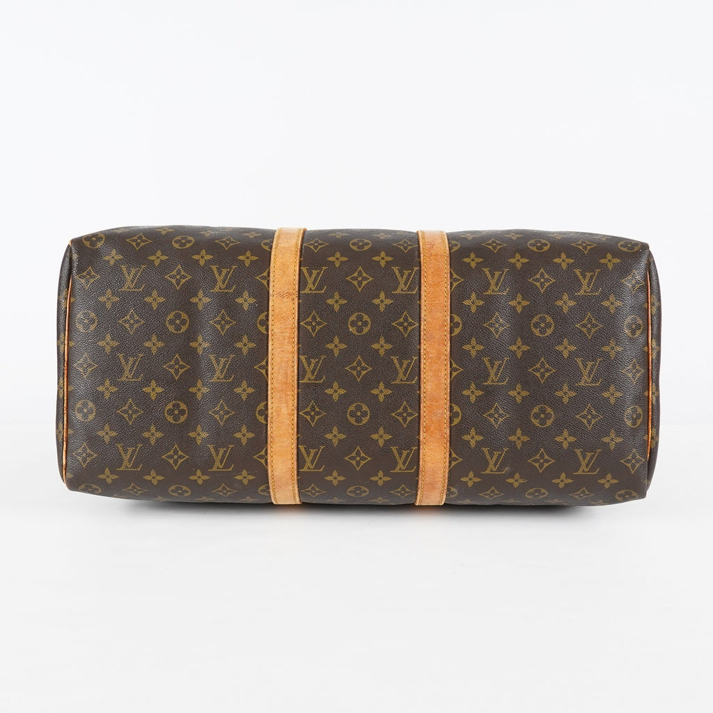 Louis Vuitton Keepall 50 M41426 Monogram Canvas Boston Bag Used 08E043300006