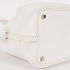 Hermes Picotin Lock PM Red ClemenceLeather Silver Hardware 05E1317270029