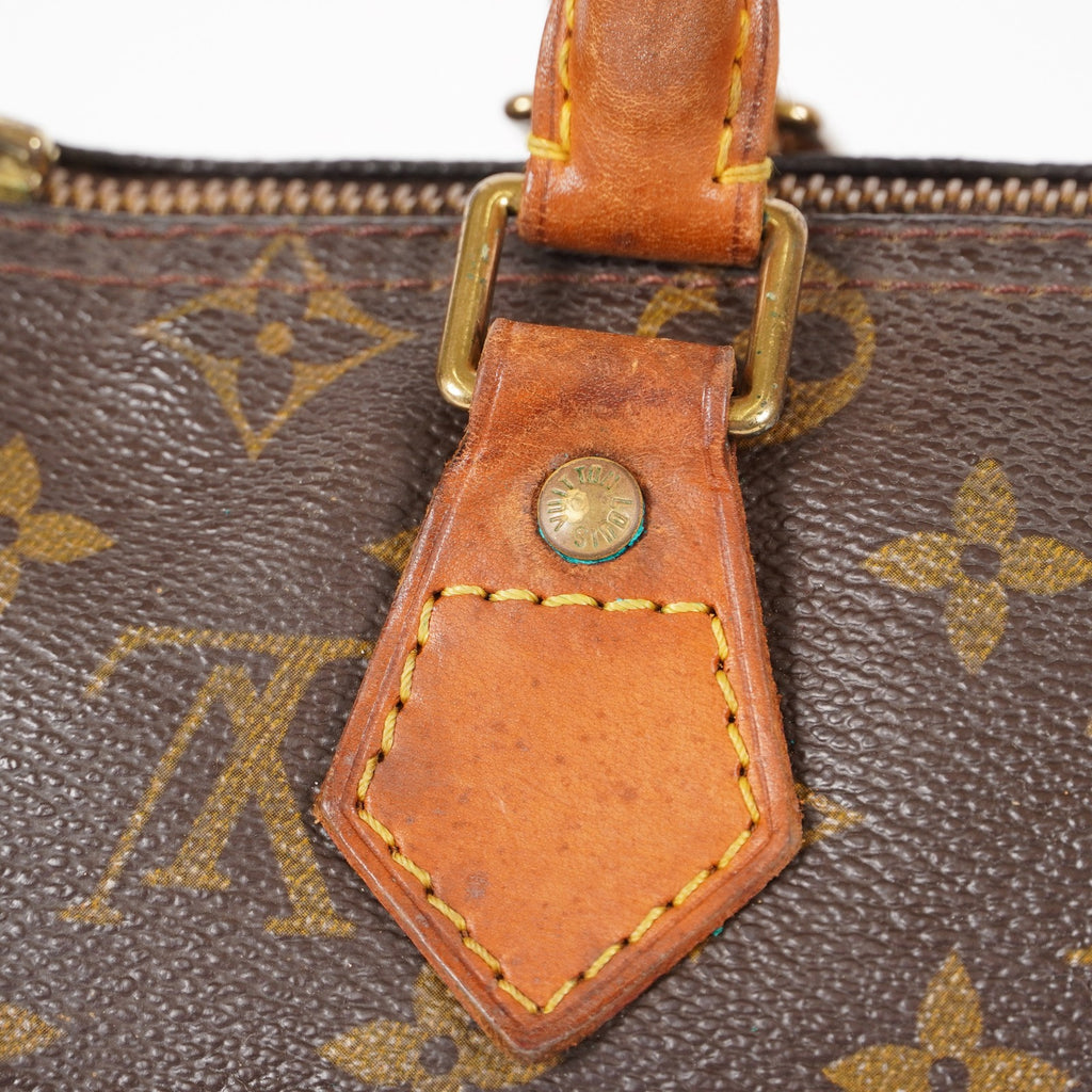 Authentic Louis Vuitton Monogram Speedy 25 Handbag vintage M41528 06E065720010