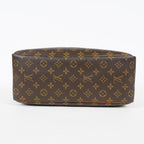 Louis Vuitton Deauville M47270 Monogram Canvas Brown Handbag Used 08E081980002