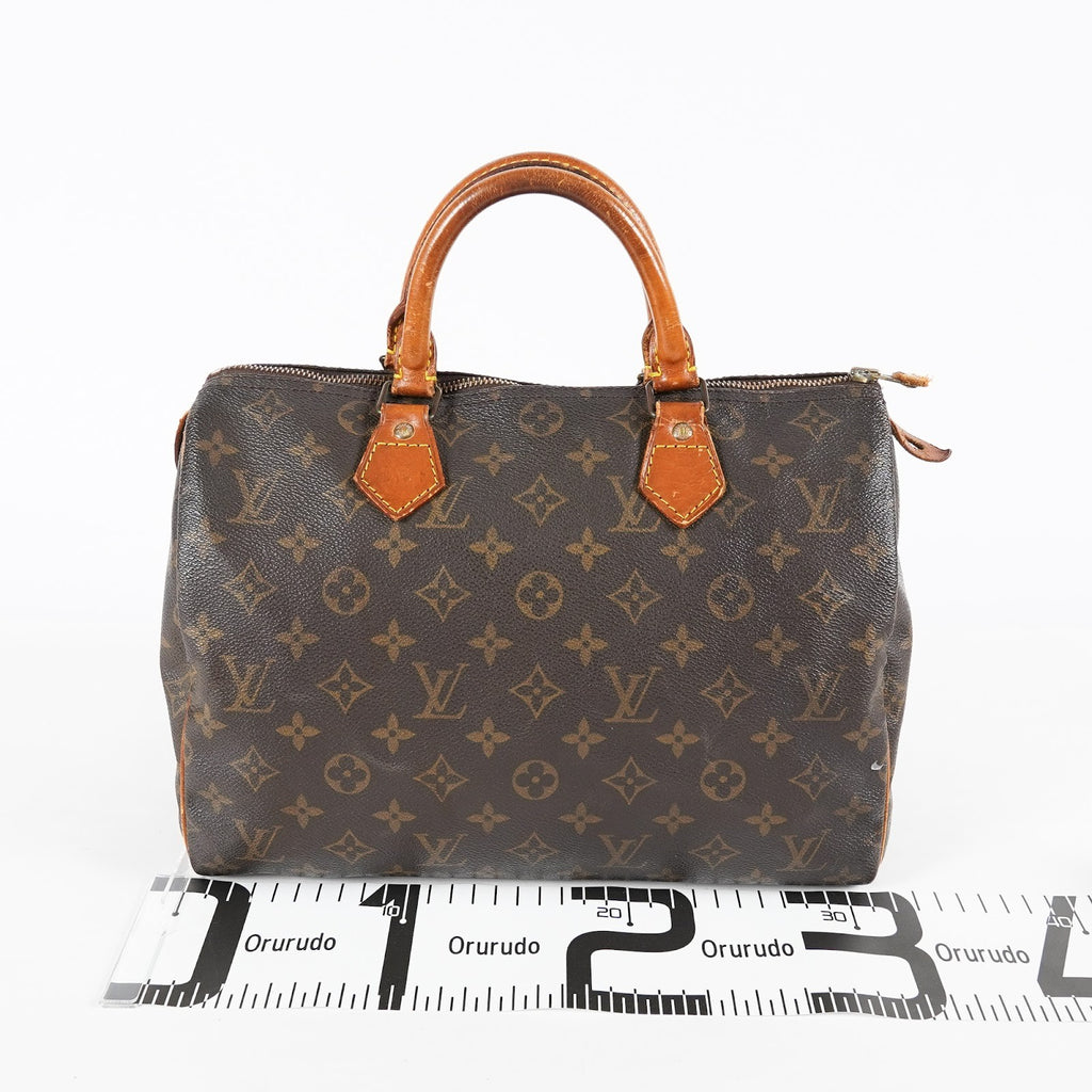 Louis Vuitton M41526 Speedy 30 Monogram Canvas Handbag Boston Bag 08E363740010