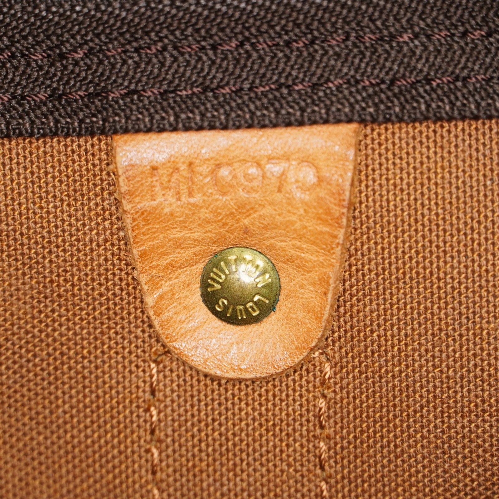 Louis Vuitton Keepall 55 Monogram Canvas Brown Duffle Bag M41424 08E073630002