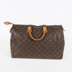 Louis Vuitton Speedy 35 M41522 Monogram Canvas Brown Handbag Used 08A274576003