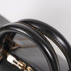 LOUIS VUITTON Epi Keepall 50 Boston Bag Black M42962 LV Auth 05E173960016