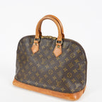 Louis Vuitton Alma PM M51130 Monogram Canvas Brown Bag Used Vintage 08A103088803