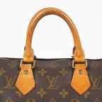 Louis Vuitton Monogram Speedy 25 Brown Canvas Handbag Used M41528 07A256978431