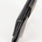 Chanel Caviar Skin Black  Trifold Wallet Compact 06E46825025