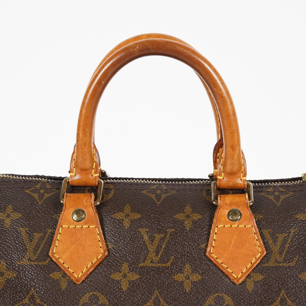 Louis Vuitton Speedy 25 Monogram Canvas Handbag Boston Bag M41528 08M026571421