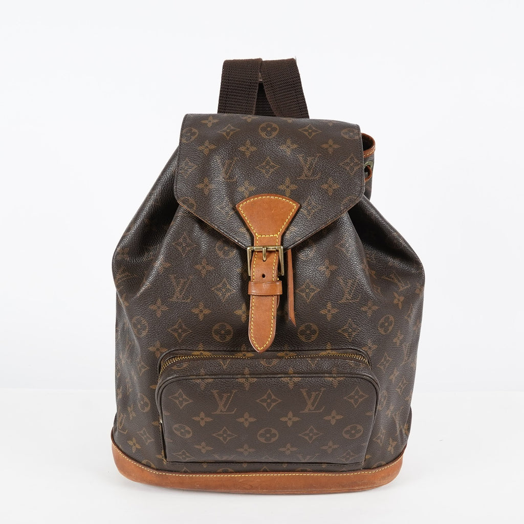 Louis Vuitton Montsouris GM Backpack Monogram Canvas Vintage M51135 08E294290010