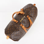 LOUIS VUITTON Keepall 50 Monogram Boston Bag Brown vintage M41426 05E274290013
