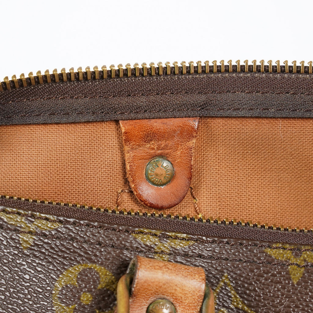 Louis Vuitton Monogram Speedy 30 Hand Bag M41526 Brown Vintage Used 07P034273507
