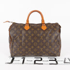 Authentic Louis Vuitton Monogram Speedy 35 Handbag vintage M41524 05E095940013