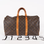 Louis Vuitton Keepall 45 Monogram Canvas M41428 Travel Boston Bag 06E193410019