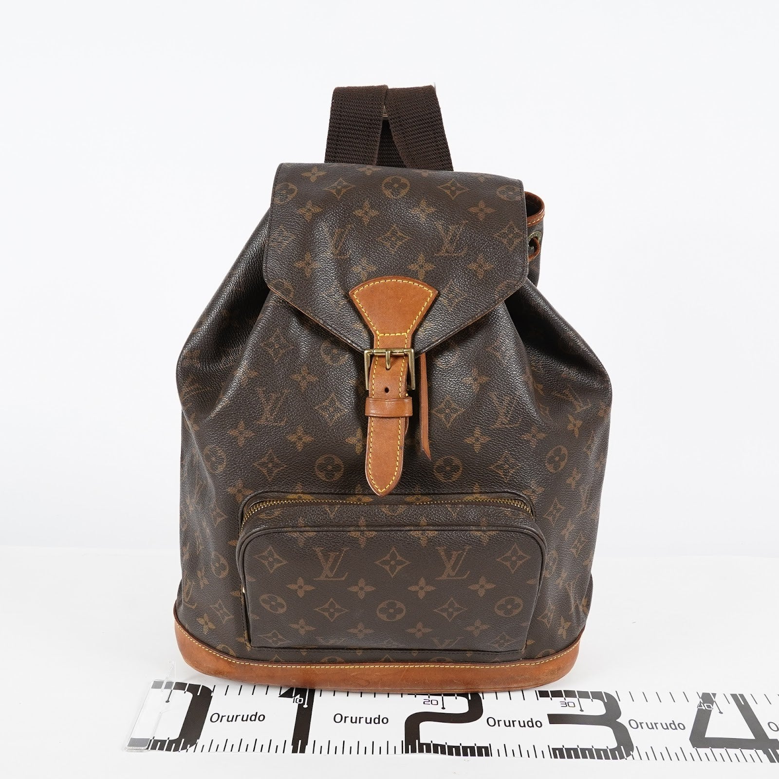 Louis Vuitton Montsouris GM Backpack Monogram Canvas Vintage M51135 08E294290010