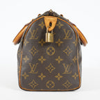 Louis Vuitton Speedy 25 M41528 Monogram Canvas Brown Used Handbag 09M346344808