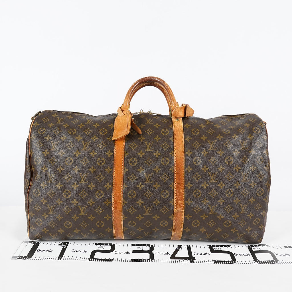 Louis Vuitton Monogram Keepall Bandouliere 60 Boston Bag M41412 08E282970010